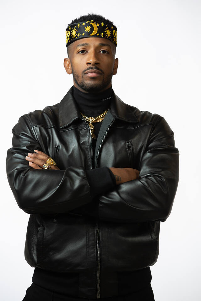 19Keys — official press portrait in black leather